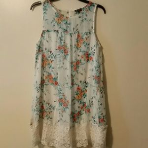 Lily rose dress with lace.